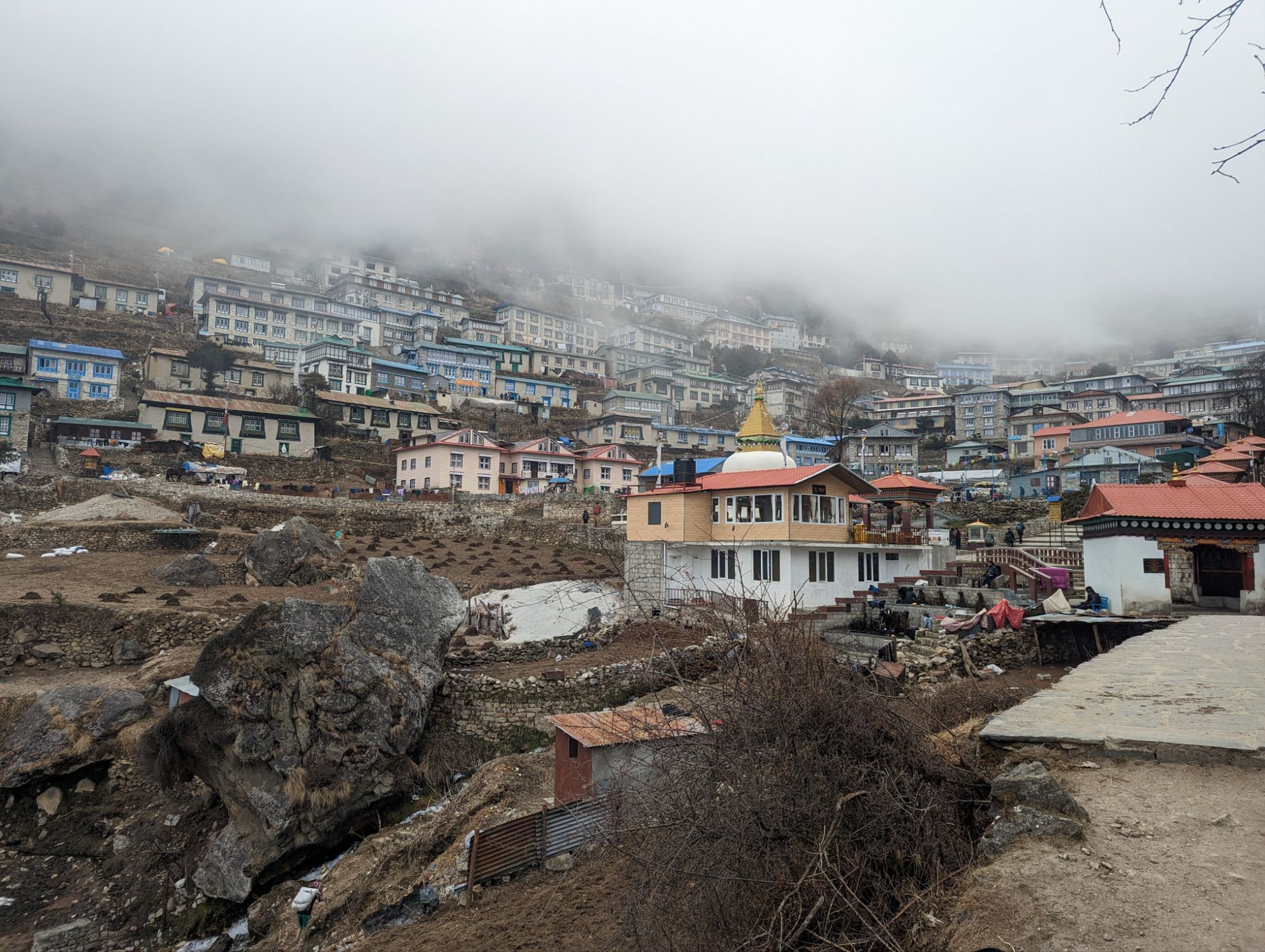 Il mercato tra le nuvole –  Namche Bazar (3440m), Giorno 2
